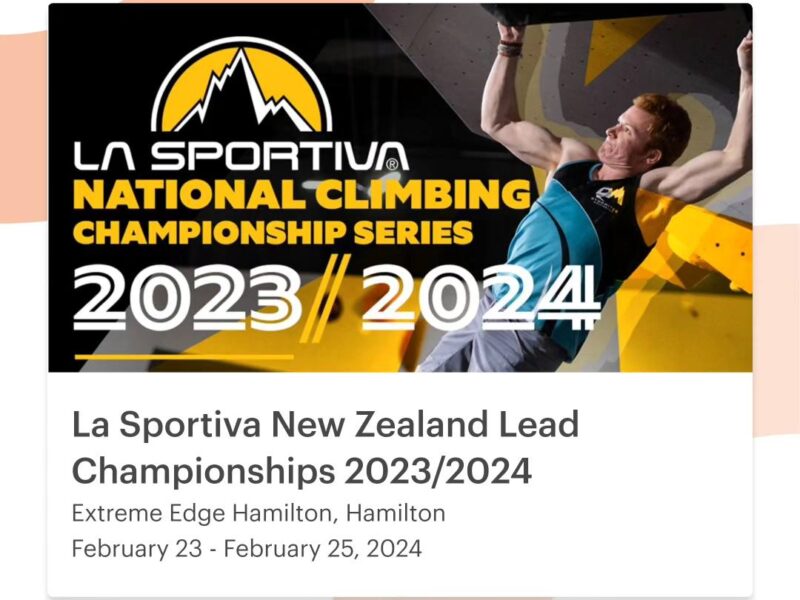 La Sportiva Youth, Masters and Para Lead Nationals 2023/24 Information