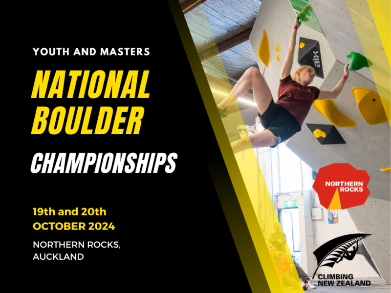 Youth and Masters National Boulder Champs 2024/25